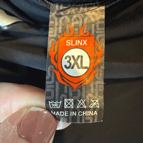 Slinx Ultra Smooth Wetsuit Skinsuit Mens Blue Black Dive Swim Rash Guard Sz 3XL - Picture 5 of 11